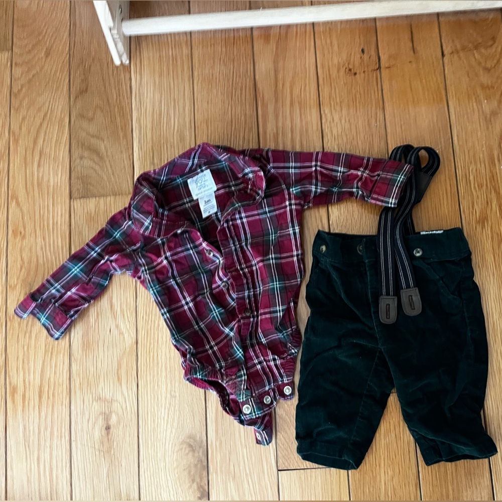 Carter's Red Plaid Shirt
